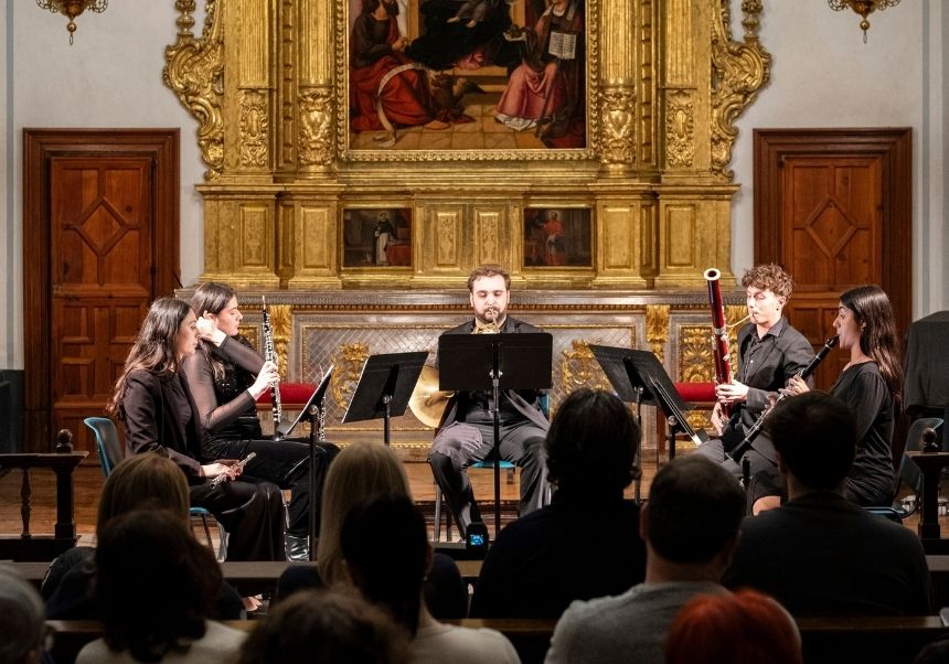 Concert de cambra de 'Valentia quintet' a la Capella de la Sapiència de La Nau UV